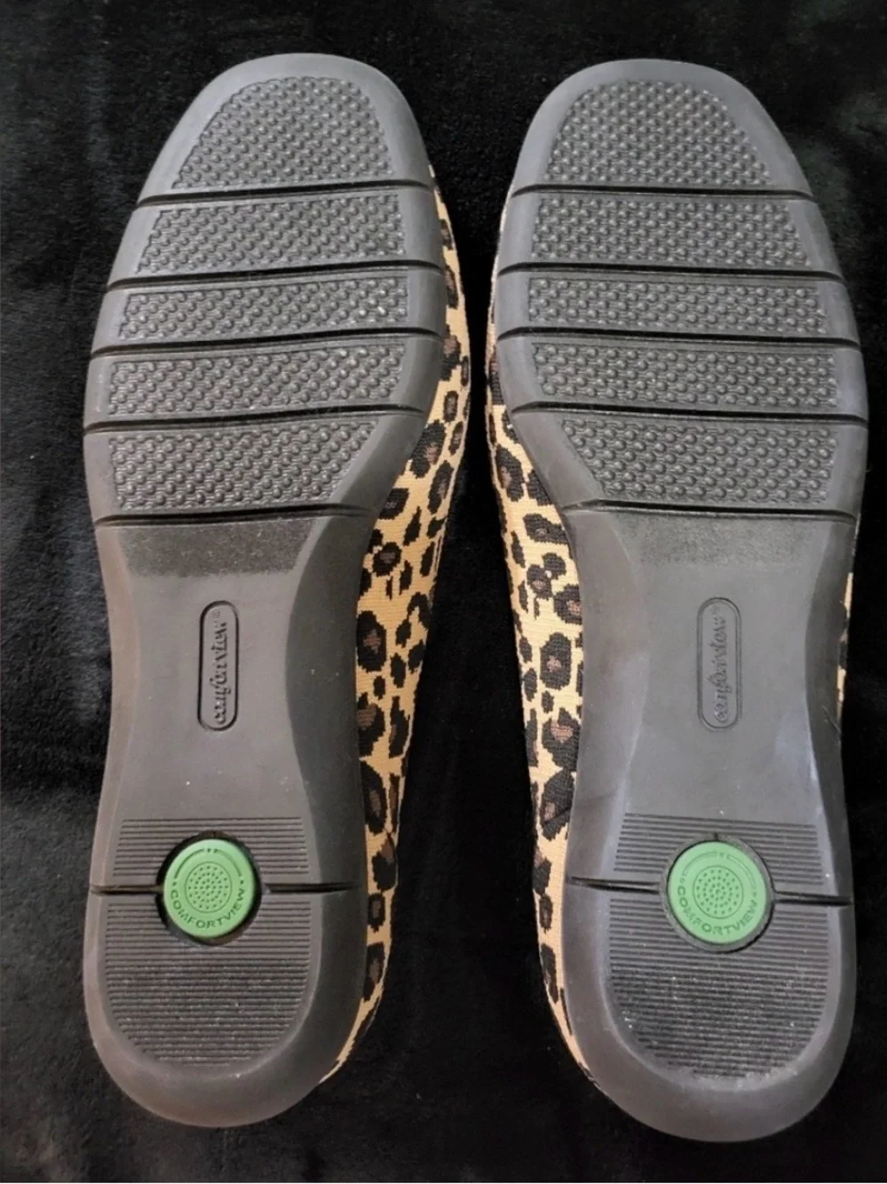 Comfortview- NWOT-Womens Leopard Print Loafers - Size 10.5 WW No box